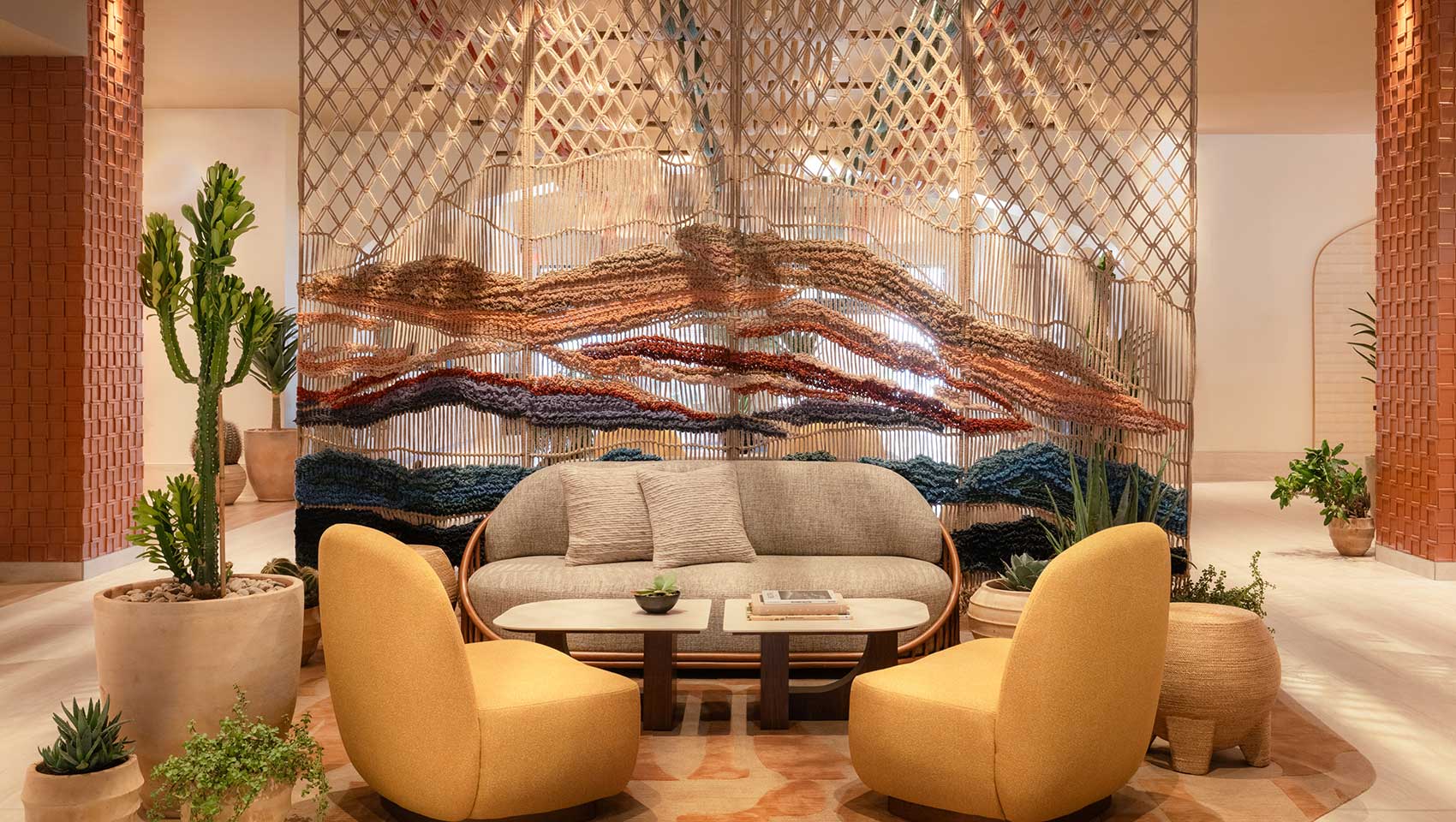 Kimpton Miralina lobby living room