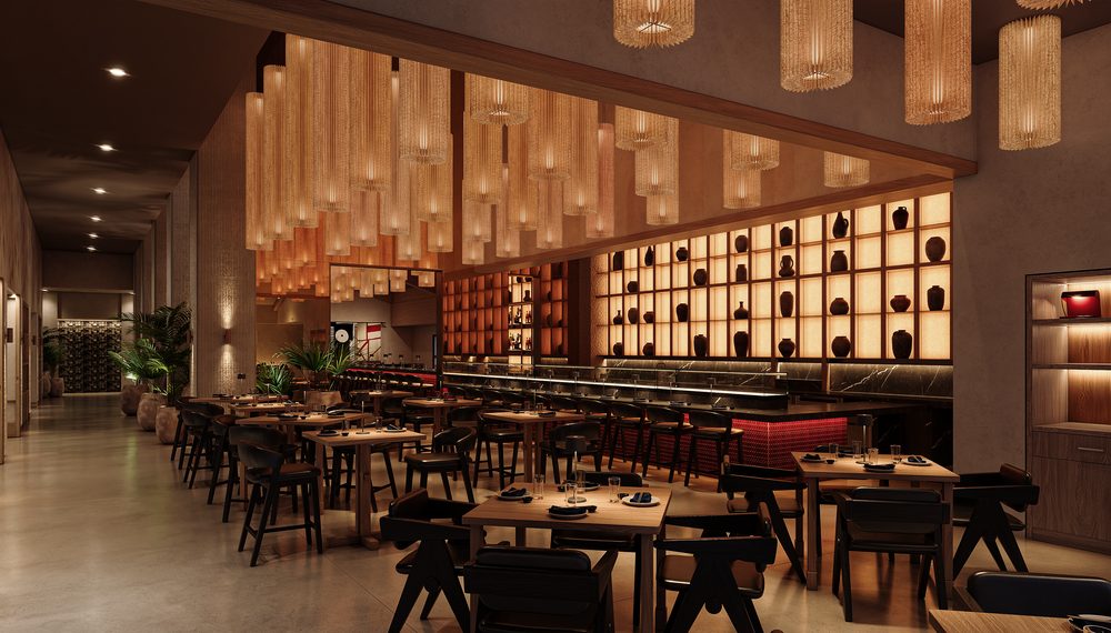 Katsuya dining room