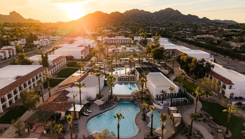 Kimpton Miralina Resort grounds from above