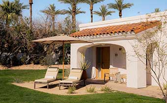 exterior guestroom