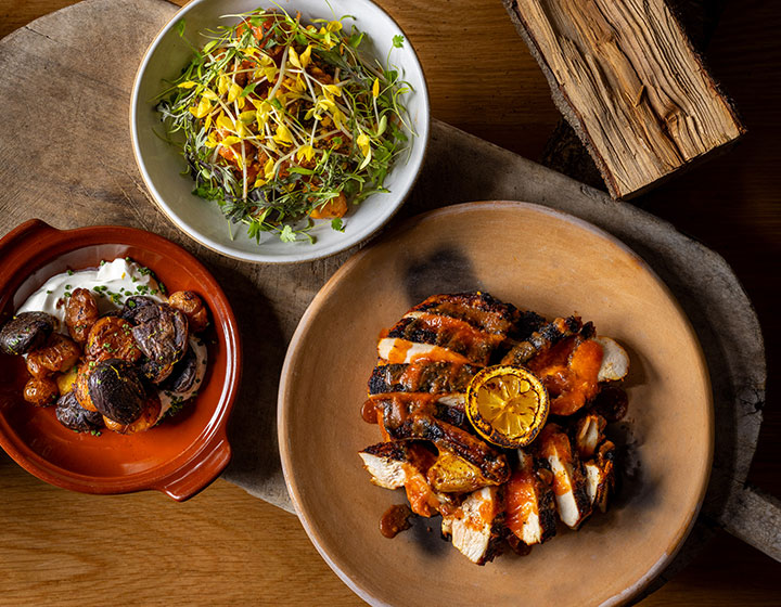 Hecho Libre entree offerings at Kimpton Miralina Hotel