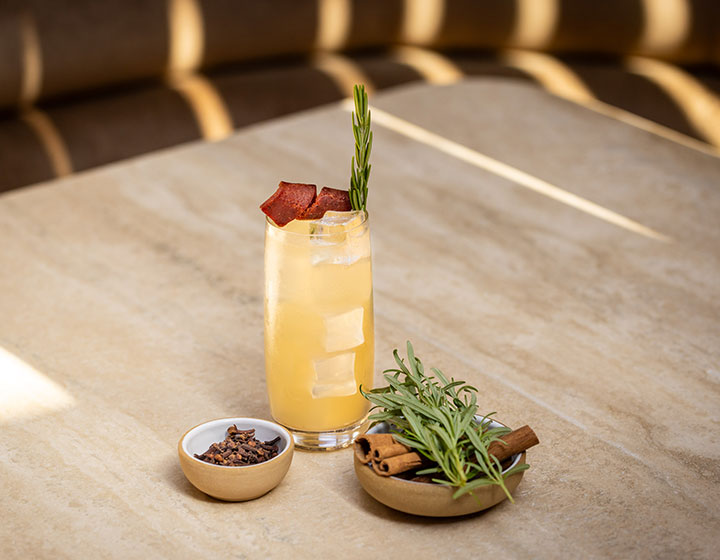 Kimpton Miralina Hecho Libre cocktail offerings