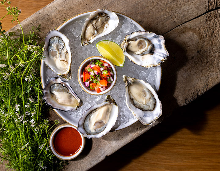 Oysters at Hecho Libre